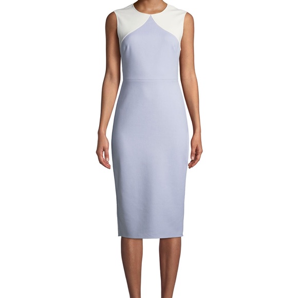 DIANE VON FURSTENBERG
Colorblock Sleeveless Body-Con Midi Sheath Dress - Picture 3 of 8